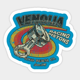 Venolia Racing Pistons 1946 Sticker